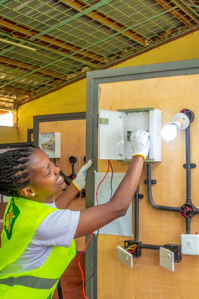 Selbstbestimmt in die Zukunft Solartechnikerin