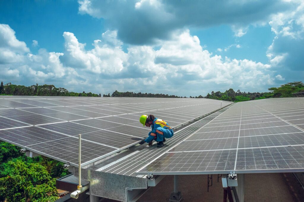 Solaranlage UN-Gebäude