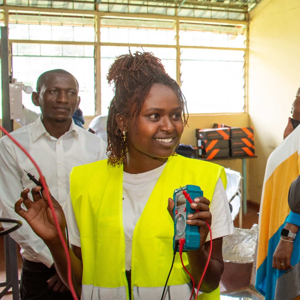 Solartechnikerin Präsentation Solartechnik