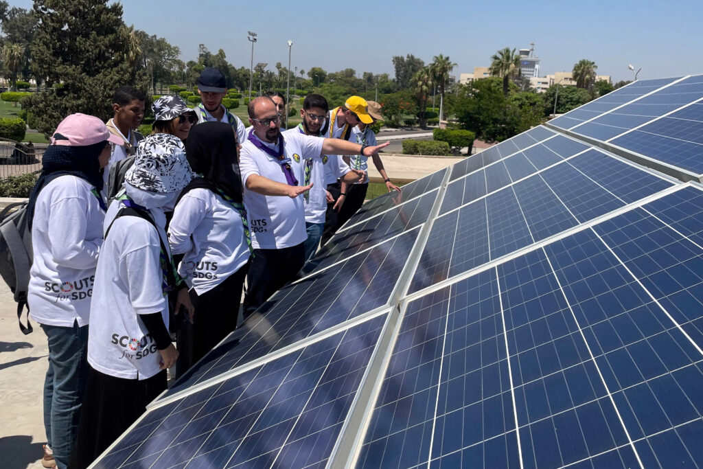 • Pfadfinder:innen im Solartraining – Scouts go Solar für weltweiten Klimaschutz