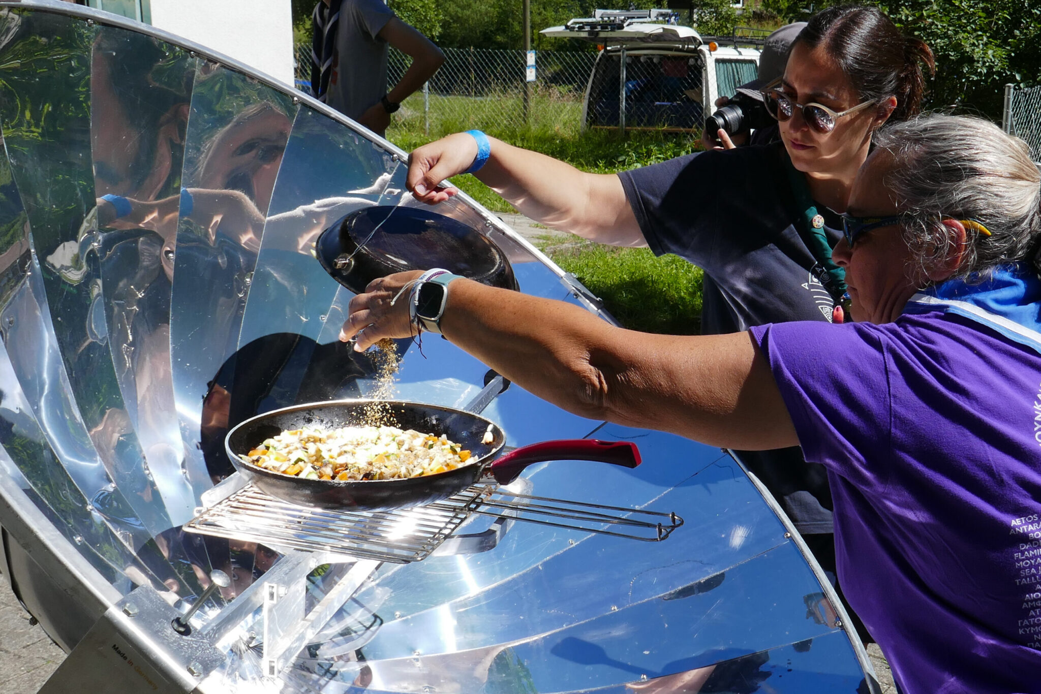 Solarkocher_Pfadi_Experiment