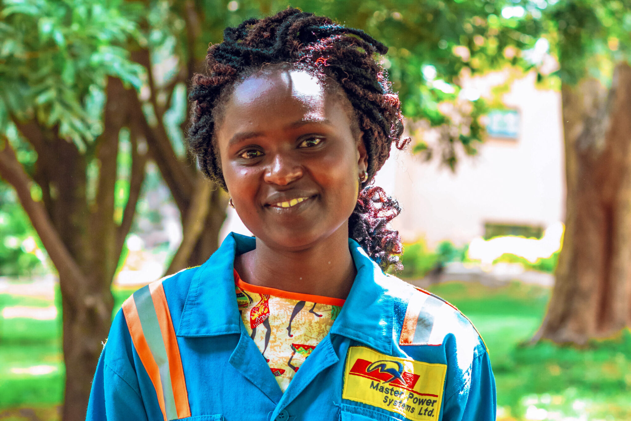 Damaris Kamau Solartechnikerin in Kenia