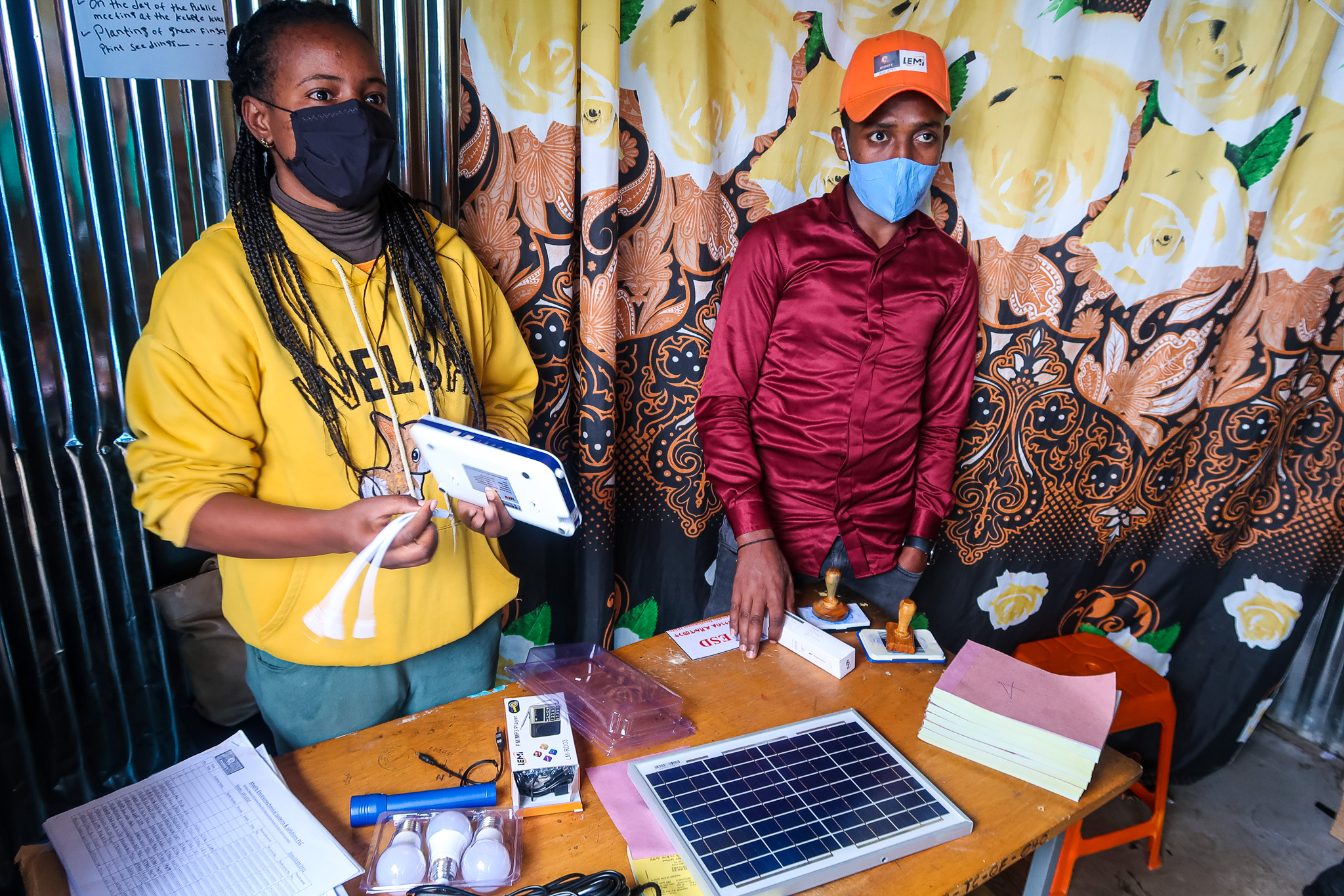 Ausbildung in Solartechnik im Projekt Solar Learning Äthiopien.
