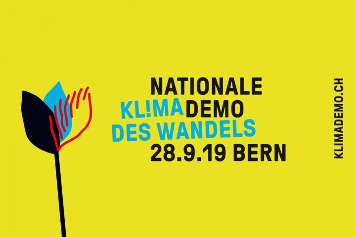 Kampagnen-Motiv der Nationalen Klimademo